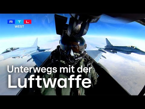 Einsatz im Eurofighter: Zu Gast beim taktischen Luftwaffengeschwader 31 „Boelcke“ | RTL WEST