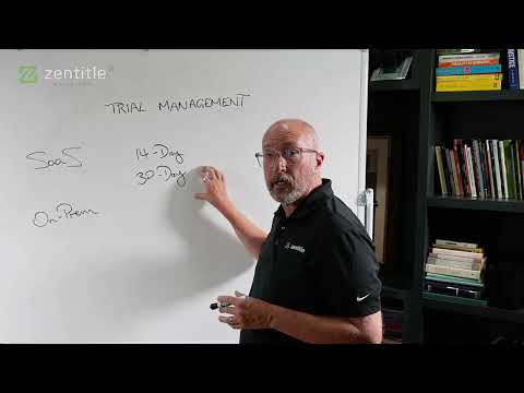 Zentitle Trial Management