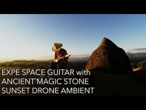 [Music for Meditation] "Ancient Magic Stone" Ambient Drone Guitar Sunset by Yoshitake EXPE