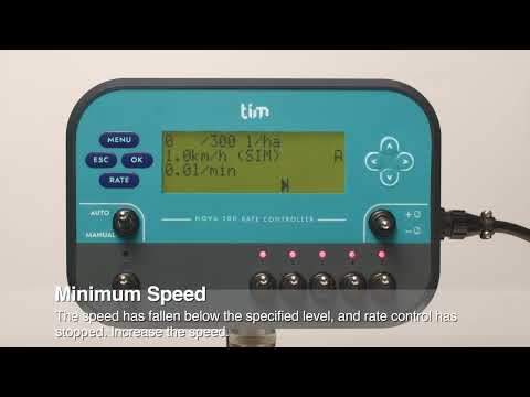 Minimum Speed Alarm