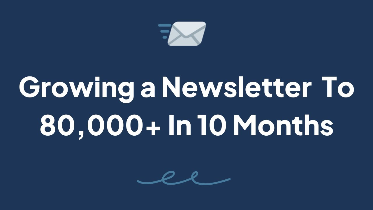 Michael Houck - Growing a Newsletter For Founders To 80,000+ Subscribers In 10 Months