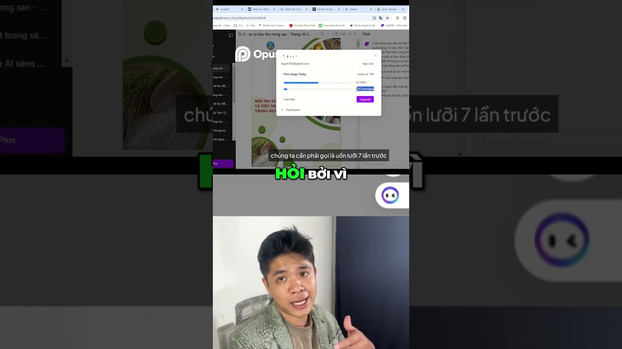 Cách Tóm Tắt MỌI File PDF Chỉ Trong 5 Giây Bằng AI | Huy Nguyễn - Mr AI