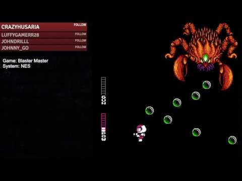Blaster Master (NES) - Area 5 crab boss - no gun upgrades