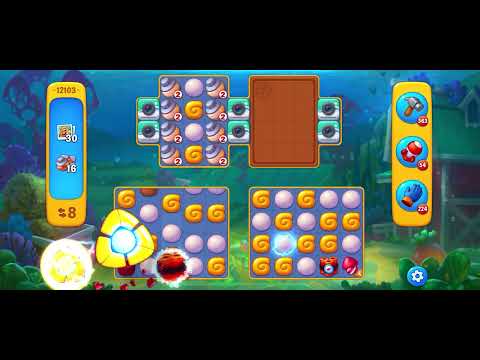 Fishdom level 12103 no boosters フィッシュダム ノーマル