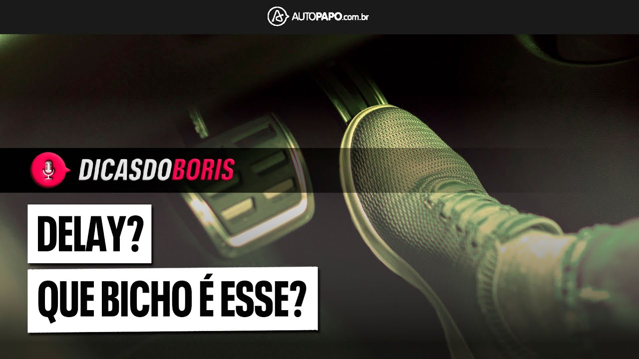 SABE O QUE É DELAY DO ACELERADOR? É UMA COISINHA PARA POLUIR MENOS