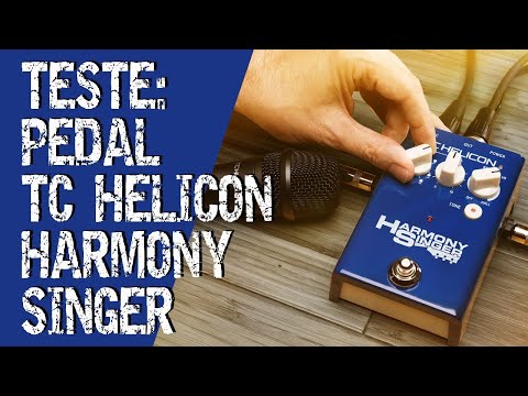 Video #77 - Test: TC Helicon Harmony Singer 2 Pedal for Voice and Guitar - #tchelicon #physicalstore