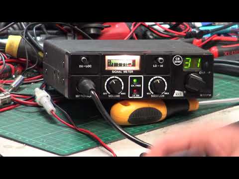 DNT M40 CB27/81 UK FM CB radio - On The Air test
