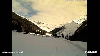 preview picture of video 'Ahrntal Kasern webcam time lapse 2011-2012'
