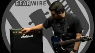 Video thumbnail for Marshall MG100DFX by gearwire