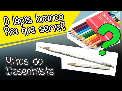 Como se usa o lápis branco? - Mitos do Desenhista