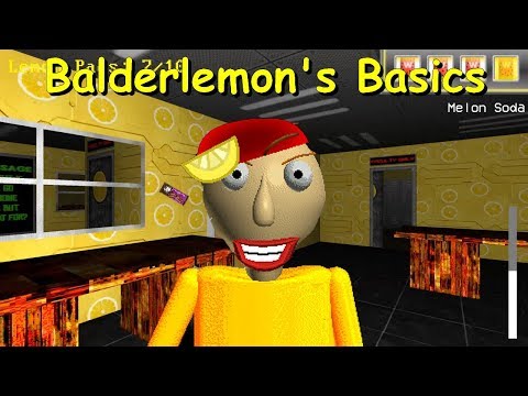 Balderlemon's Basics - Baldi's basics 1.3.2 decompiled mod