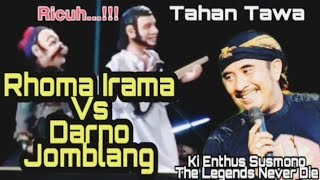 Download lagu Lucu Rhoma Irama Vs Darno Jomblang || Wayang Santri Ki Enthus mp3