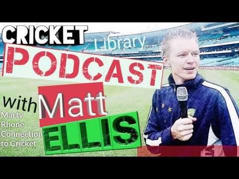The Cricket Library Podcast - Marty Rhone (Passion for Cricket)