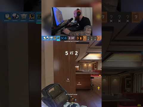 The 200 IQ AMARU RUSH  #rainbowsixsiege #r6siege #gaming #rainbowsix