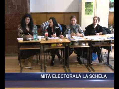 Mita electorala la Schela