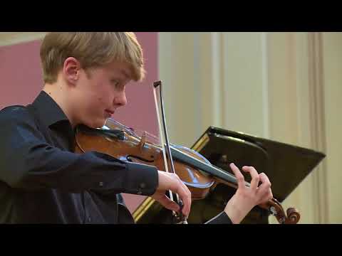 OTTO ANTIKAINEN / Menuhin Competition 2018, Senior semi-finals