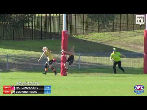 2019 HCCAFL Black Diamond Women's Round 11 Highlights - Maitland v Gosford