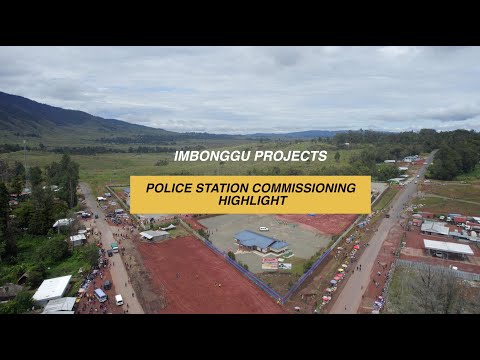 Hon. Pila Niningi: Imbonggu Police Station Opening Highlight
