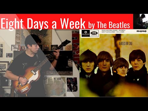 Eight Day a Week by The Beatles (Bass cover with Tab)