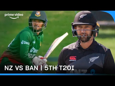 New Zealand vs Bangladesh 5th T20I Highlights on Prime Video India: A recap!