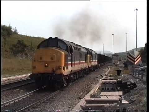37419+37415 Peak Forest 7F50 1535 Tunstead - Oakleigh Sdgs 30 July 1995