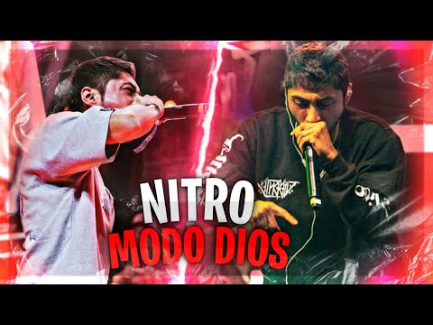 Lo MEJOR de NITRO 🇨🇱 Sus Mejores Rimas, Respuestas, Minutos...