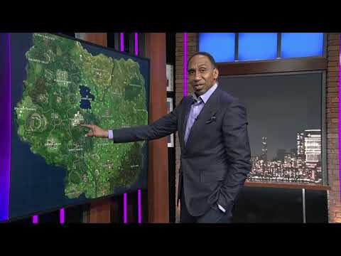 Stephen A gives his top Fortnite drop location