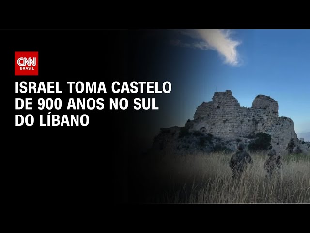 Israel toma castelo da era das Cruzadas no Líbano; Netanyahu ordena avanço | AGORA CNN