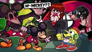 MICKEY LOST HIS MIND!! Friday Night Funkin vs Mickey Mouse HORROR… FNF Mods #92