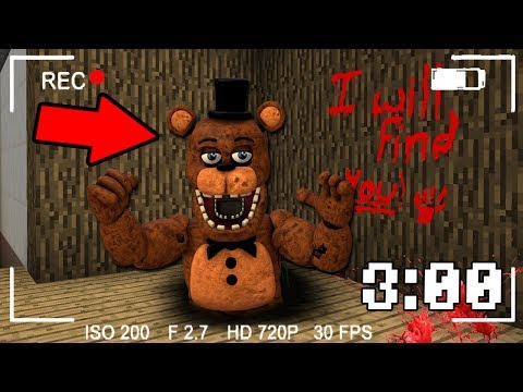 DO NOT PLAY FNAF MINECRAFT POCKET EDTION AT 3AM! (SCARY RECORDING)