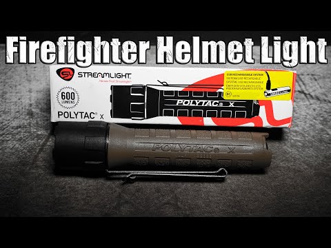 New Firefighter Helmet Light? Streamlight Polytac X Flashlight Review