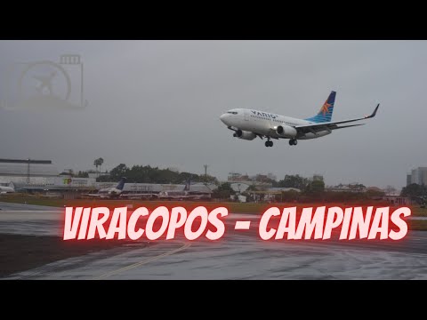 99 - Pousando em Viracopos no cockpit ao nascer do sol