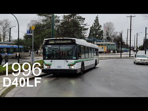 Preserved D40LF! - Transit Museum Society 1996 New Flyer D40LF No. 9753 (ex-TransLink 7183)