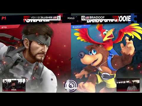 Slushee (Snake) vs Bradoof (Banjo) - Ultimate Singles Pools - MAJOR UPSET
