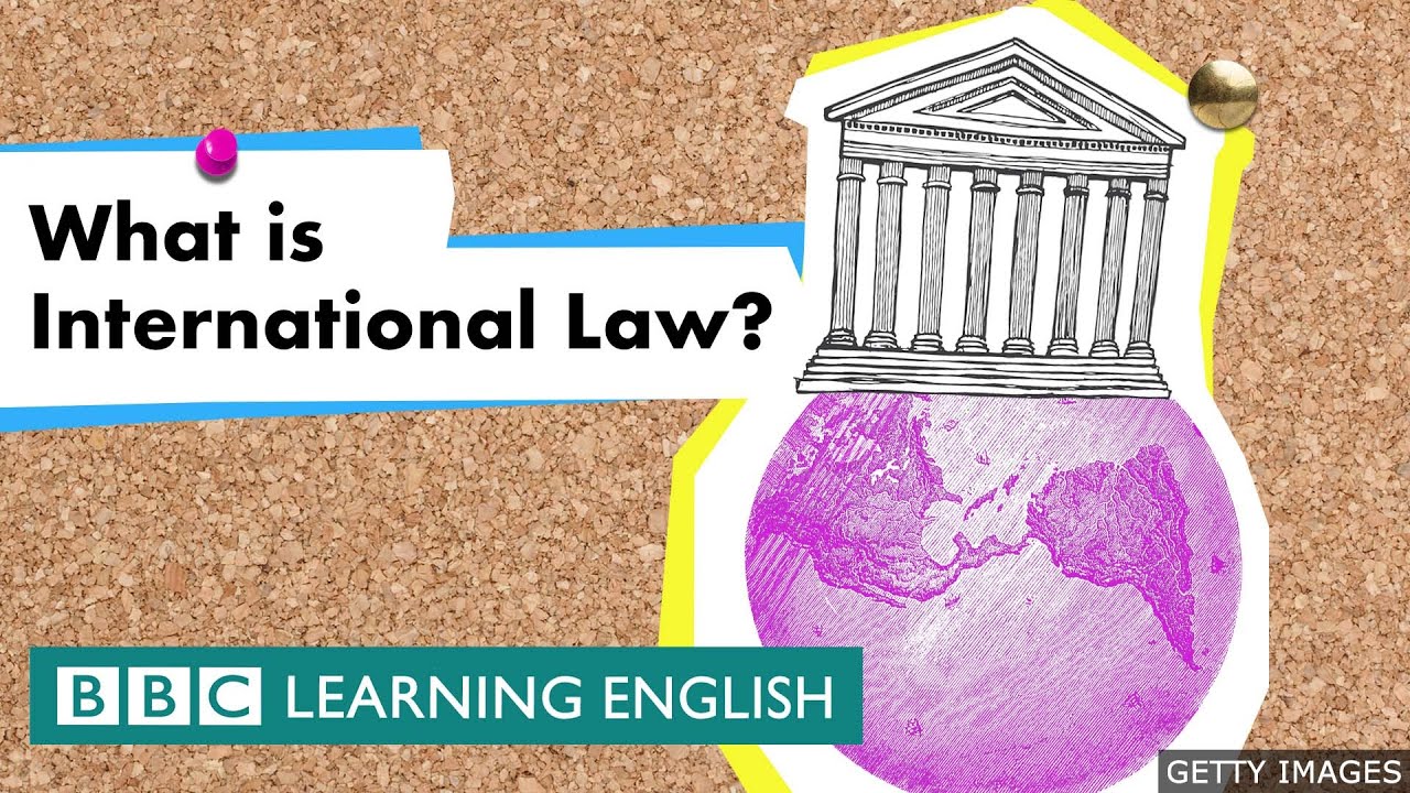 What is international law An animated explainer