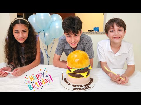 Surprising Birthday Cake for Zidane: Heidi and Zack's Sweet Gesture