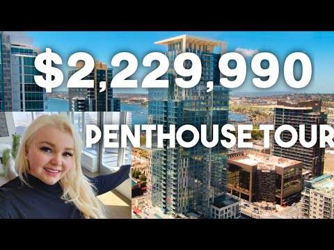 35th Floor Waterfront Penthouse Tour Savina San Diego