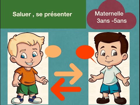 Se présenter en français  (maternelle)