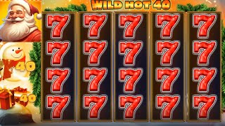 BIG WIN SLOT 💥 WILD HOT 40 🔥 CRAZY WIN MOMENTS & MASSIVE PAYOUTS!