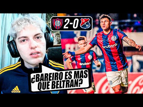 DAVO XENEIZE REACCIONA A SAN LORENZO 2-0 INDEP. MEDELLIN | Copa Sudamericana 2023