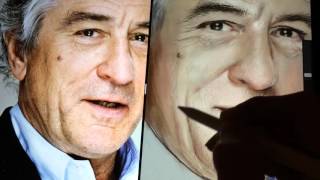 iPad Painting Robert De Niro