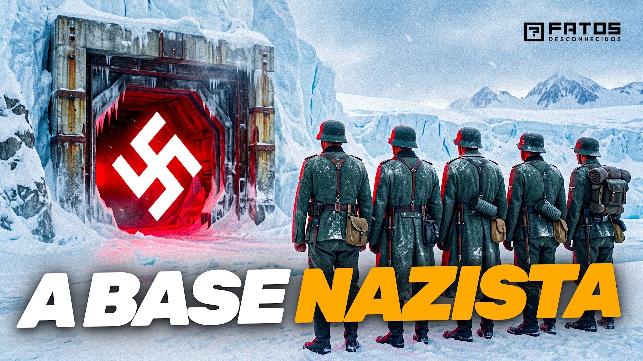 Base nazista na Antártida: 1 milhão de soldados marcharam para a Base 211 e nunca mais voltaram