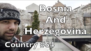 #54 Bosnia And Herzegovina 🇧🇦 - Tom Goes To Every Country - Digital nomad life in Sarajevo