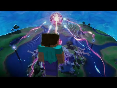 MINECRAFT EXPLODES WITH FORTNITE DOOMSDAY!