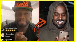 50 Cent STANDS WITH Kanye & Promises to Build A Donda School in Houston