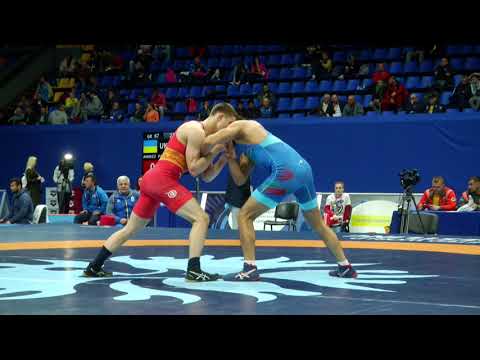 Qualif    GR   67 kg ANDRII PARTSEI (UKR) ORXAN EYVAZOV (AZE)