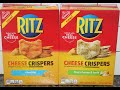 Ritz Cheese Crispers Cheddar And Four Cheese Herb Review