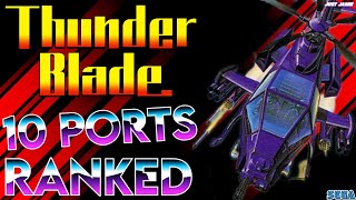 Which Version of Thunder Blade Did I Rank No.1? #thunderblade #sega #arcadegames 