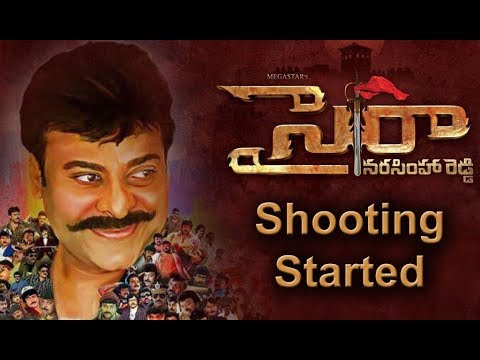 SyeRaa Narasimha Reddy Movie Shooting Started Today