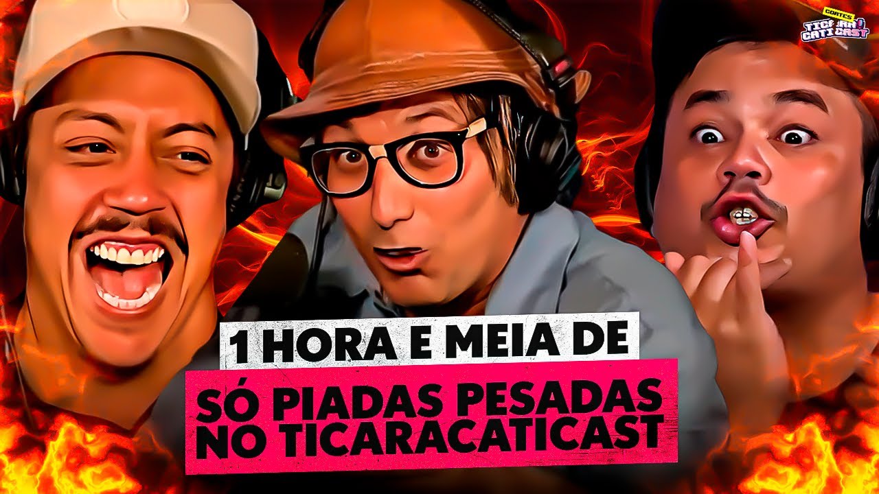 QUANDO OS CONVIDADOS ESTÃO SEM LIMITES NO TICARACATICAST